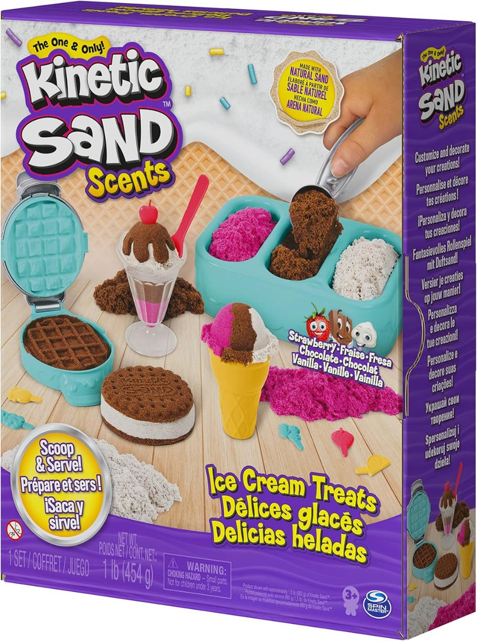 Kinetic Sand Scents, Ice Cream Treats Playset